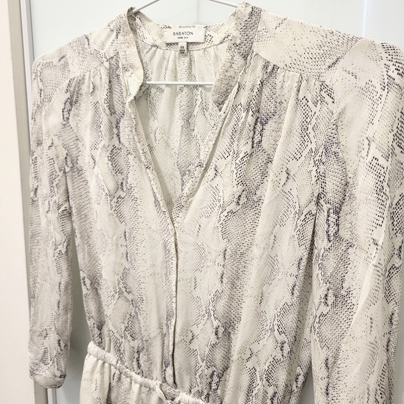 BABATON snakeskin bennett dress (xxs) - Picture 6 of 9